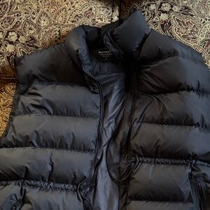 Athleta Black Puffer Vest